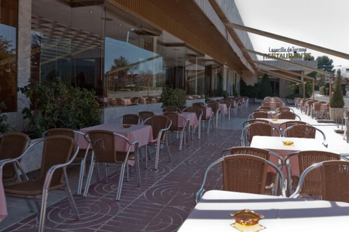 Crisol Regio Hotel Santa Marta de Tormes Restoran gambar